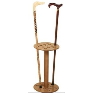 Gehstockhalter für 12 Stück | Holz | 50 cm hoch Gehstockhalter für 12 Stück | Holz | 50 cm hoch