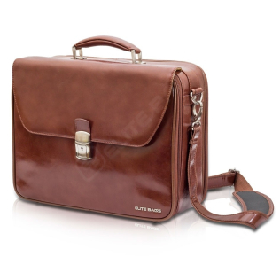 Klassischer Arztkoffer | Leder | Braun | Elite Bags Klassischer Arztkoffer | Leder | Braun | Elite Bags