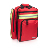 Elite Bags Notfallrucksack | Rettungsrucksack | Farbe: Rot und Schwarz | Erste Hilfe