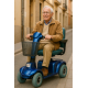 Elektroroller mit eingeschränkter Mobilität | Auton. 45 km | 4 Räder | Dreh- und Klappsitz | 36Ah | Blau | Piscis |Mobiclinic - Foto 2