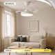 Deckenventilator | 4 Flügel | 6 Geschwindigkeiten | 3 Beleuchtungsmodi | LED-Licht | Fernbedienung | Oasis | Mobiclinic - Foto 6