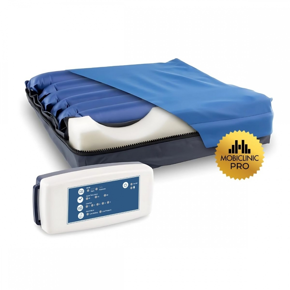 Anti-dekubitus luftkissen, alternierende zellen, mit kompressor, modell, ares, mobiclinic