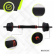 Paar 20 kg Hanteln | Verstellbar | 4 in 1 | Kettlebell-Aufsatz | Verbindungsstange | Tragbar | Mobimax | Mobiclinic - Foto 5