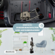 Einkaufswagen Rollator | 4 Räder | Zusammenklappbar | Mit Tasche | Mit Bremssystem | Kariert | Coliseo | Mobiclinic - Foto 4