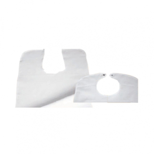 Lätzchen für Erwachsene | Wasserdicht | Wiederverwendbar | Druckknopfverschluss | Polyurethan Lätzchen für Erwachsene | Wasserdicht | Wiederverwendbar | Druckknopfverschluss | Polyurethan