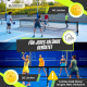 Pickleball-Set | 4 Schläger | 4 Bälle | Netz mit Rädern | Tragetasche | Rutschfester Griff | Mobiall | Mobiclinic - Foto 5