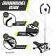 Stepper mit Armen | Einstellbare Intensität | Widerstandsbänder | LCD-Bildschirm | Kompakt | Step-Pro | Mobiclinic - Foto 5