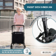 Klappbarer Gehwagen | Einkaufswagen | Bremssystem | Höhenverstellbar | Einhebel | XXL-Tasche | Formen | Mobiclinic - Foto 7