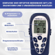 Tragbarer Elektrostimulator | Elektroden-Schmerzlinderung | 16 Programme | TENS eco basic - Foto 6