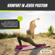 Yogamatte | Rutschfest | 181x61x0,6cm | Flexibel | TPE | Waschbar | Umweltfreundlich | Rosa |EY-01| Mobiclinic - Foto 5