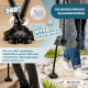 Faltbarer Gehstock | Rechtshänder | Höhenverstellbar | Ergonomischer Griff | Rutschfeste Spitze | FlexGo | Mobiclinic - Foto 6