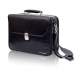 Malette pour visites médicales | Porte-documents en cuir | Noir | Doctor's | Elite Bags - Foto 1