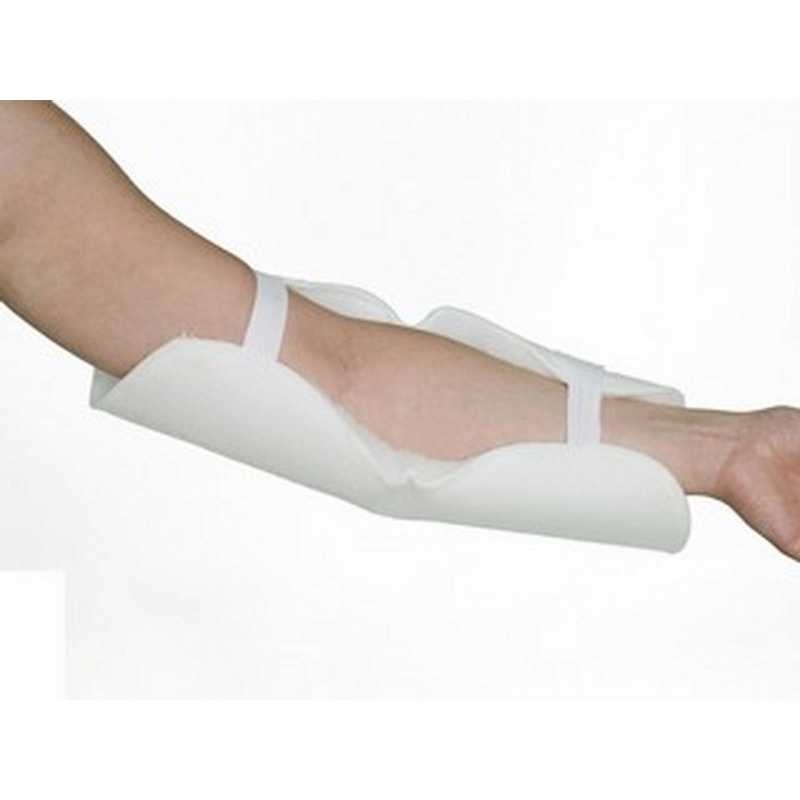 Protège coude anti-escarres avec scratchs réglables, 100% polyester