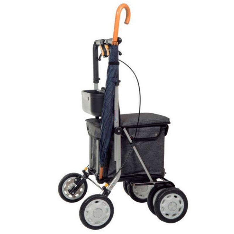 Marcheur De Caddie Pliable Avec Siege Et Systeme De Freinage Marcheur De Caddie Pliable Avec Siege Et Systeme De Freinage