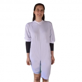 Pyjama pour incontinence en tricot | Manches et jambes courtes | Taille S (38)