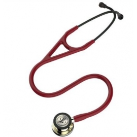 Stéthoscope de diagnostic | Grenat | Finition Champagne | Cardiologie IV| Littmann