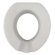Rehausse WC | Hauteur 16 cm| Souple | Sans couvercle - Foto 1