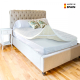 Surmatelas | Confort | Deux faces | Chaleur | Fraîcheur | Hauteur 5cm | Lin naturel | Respirant Vicosoft | Rêveur | Mobiclinic - Foto 1