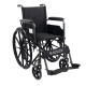 Fauteuil roulant | Pliant | Acier | Roues arrière amovibles | Repose-pieds et accoudoirs | S220 Sevilla | Premium Mobiclinic - Foto 1