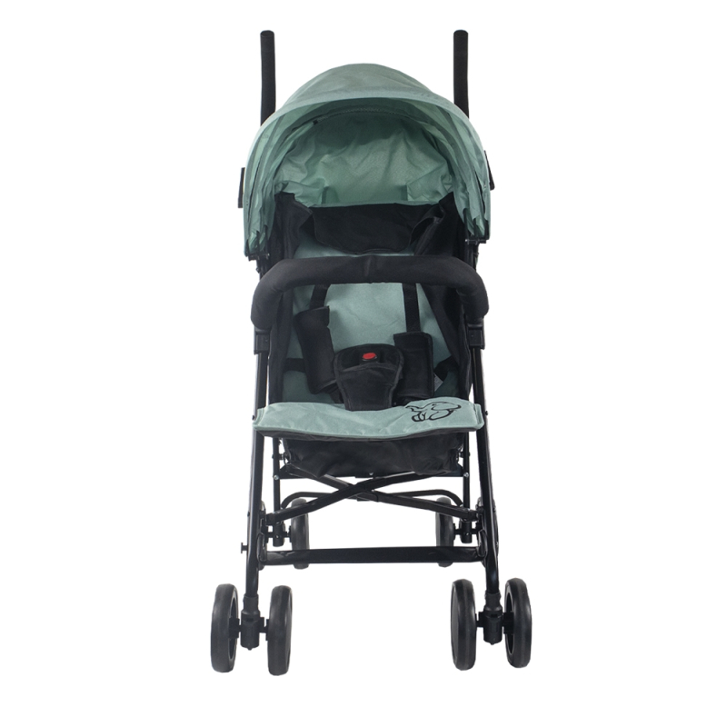 Poussette pliante pour bébés, Dossier inclinable, Roues amovibles, Max.  15 kg, Panier XL, Elefant