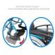 Fauteuil roulant |Premium| Aluminium | Dossier divisé pliable | Coussin épais | Turquoise | Venecia|Mobiclinic - Foto 5