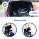 Fauteuil roulant | Pliable | Grande roue | Robuste | Bleu | Alcazaba | Mobiclinic - Foto 7