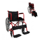 Fauteuil roulant | Pliable | Grande roue | Robuste | Rouge | Alcazaba | Mobiclinic - Foto 1