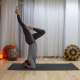 Tapis de yoga | Antidérapant | 181x61x0.6 cm| Flexible | TPE | Lavable | Écologique | Noir |EY-01| Mobiclinic - Foto 8