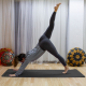 Tapis de yoga | Antidérapant | 181x61x0.6 cm| Flexible | TPE | Lavable | Écologique | Noir |EY-01| Mobiclinic - Foto 9