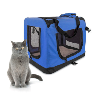 Sac de transport pour animaux | Différentes tailles | Différents poids | Pliable | Bleu | Balú | Mobiclinic