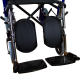 Fauteuil roulant pliable | Accoudoirs et repose-pieds amovibles | Freins à pression | Acier | Noir | Esfinge | Mobiclinic - Foto 2