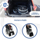 Fauteuil roulant pliable | Orthopédique |Robuste | Noir | Alcazaba | Mobiclinic - Foto 1