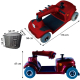Scooter à mobilité réduite | Auton. 45 km | Siège pivotant et rabattable | 36Ah | Bordeaux | Piscis | Mobiclinic - Foto 5