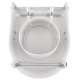 Siège de toilette surélevé | avec couvercle | 17 cm | Réglable | Inclinable | Accoudoirs rabattables | Blanc | Tajo | Mobiclinic - Foto 8