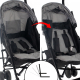 Poussette pliante pour bébés | Dossier inclinable | Roues amovibles | Max. 15 kg | Panier XL |Elefant | Mobiclinic - Foto 9