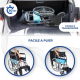 Fauteuil roulant pliable | Pliant | Grandes roues | Léger | Orthopédique | Noir | Alcázar | Mobiclinic - Foto 1