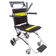 Fauteuil de transfert | Pliable | Aluminium | Accoudoirs rabattables | Frein de guidon | Jusqu'à 100 kg | New Ideal - Foto 3