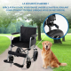 Fauteuil roulant pliant | Petites roues arrière amovibles | Largeur 46 cm | Gris | Marsella | Mobiclinic - Foto 6