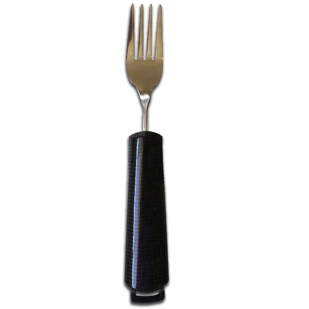 Fourchette inclinable, ergonomique, noire (Mobiclinic)