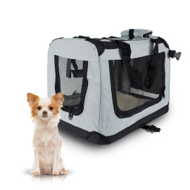 Sac de transport pour animaux | Différentes tailles | Différents poids | Pliable | Gris | Balú | Mobiclinic