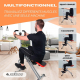 Équipement de musculation | Squats | Fessiers | Pliable | Guidon réglable | Acier | Max. 100kg | VitalFit | Mobiclinic - Foto 5