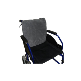 Protecteur/Dossier pour Fauteuil Roulant | Gris | Texture douce | Suapel