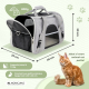 Sac de transport pour animaux | Pliable | 48x25x30 cm | Ventilation | Sangle trolley | Double poignée | Bronco | Mobiclinic - Foto 1