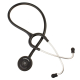 Stéthoscopes Duplex aluminium noir cloche double - Foto 1