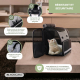 Sac de transport pour animaux | Extensible | Pliable | 37x29x37,5 cm | Ventilation | Mangeoire + sacs | Tula| Mobiclinic - Foto 6