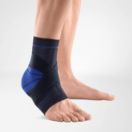 Bandage élastique pour pied | Entraînement | Sangles ajustables | Noir | Différentes tailles | MalleoTrain S | Bauerfeind