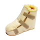 Chausson anti-escarre | Premium | Pied gauche | Laine naturelle | Lambskin - Foto 1