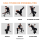 Banc d'entraînement multifonction | Pliable ultra compact | Max 120 kg | Ajustable | Poignée de transport | FlexFit | Mobiclinic - Foto 6