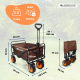 Chariot transport jardin de plage | Poignée réglable |94x56,5x77cm | Pliable | Roues larges à 360º |Duna Pro Plus | Mobiclinic - Foto 1