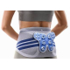 Bauerfeind Bandeau lombaire élastique | Bandeau lombaire semi-rigide | Pour hommes | Titane | Différentes tailles | LumboTrain - Foto 1